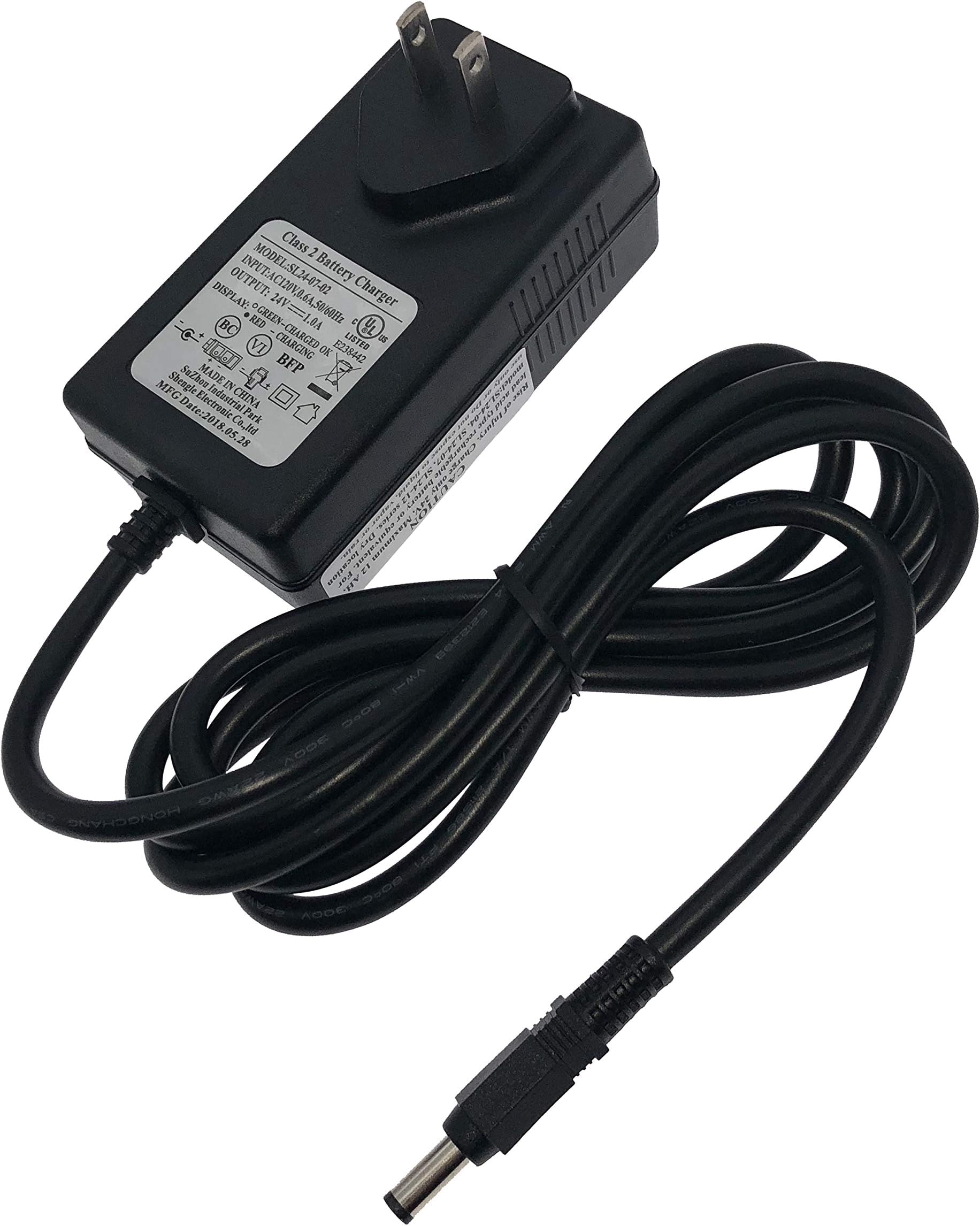 24 Volt Kids Ride On Car Universal Charger for Disney Princess Pink Carriage Children Electric Ride On Car Battery Supply by Power Adapter