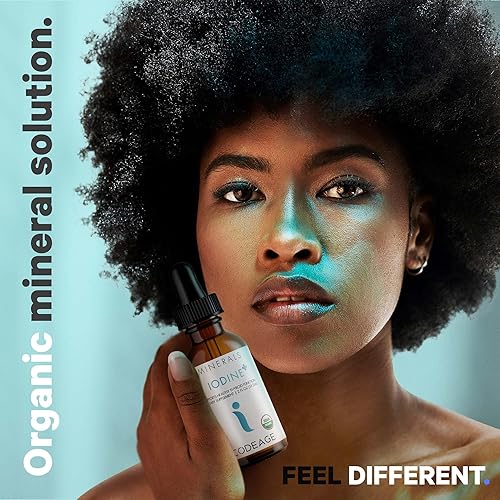 Miniatura 8 de Codeage Gotas de yodo orgánico USDA  250 Mcg  Suministro de 1+ año  Suplemento de yodo líquido  Solución de gotas de yodo  Yodo puro y transparente