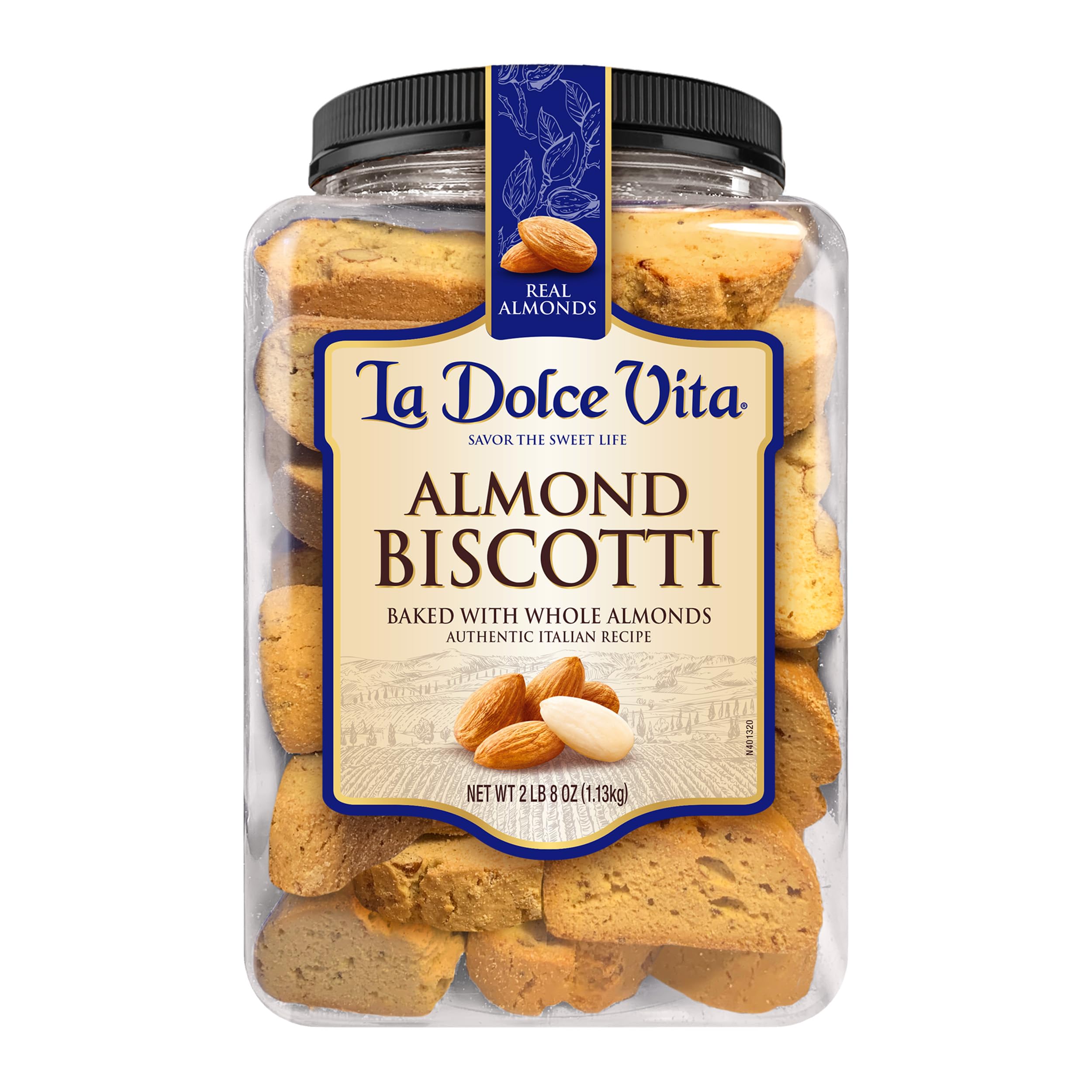 La Dolce Vita Classic Italian Biscotti NET WT 40 OZ (1.14 Kg)