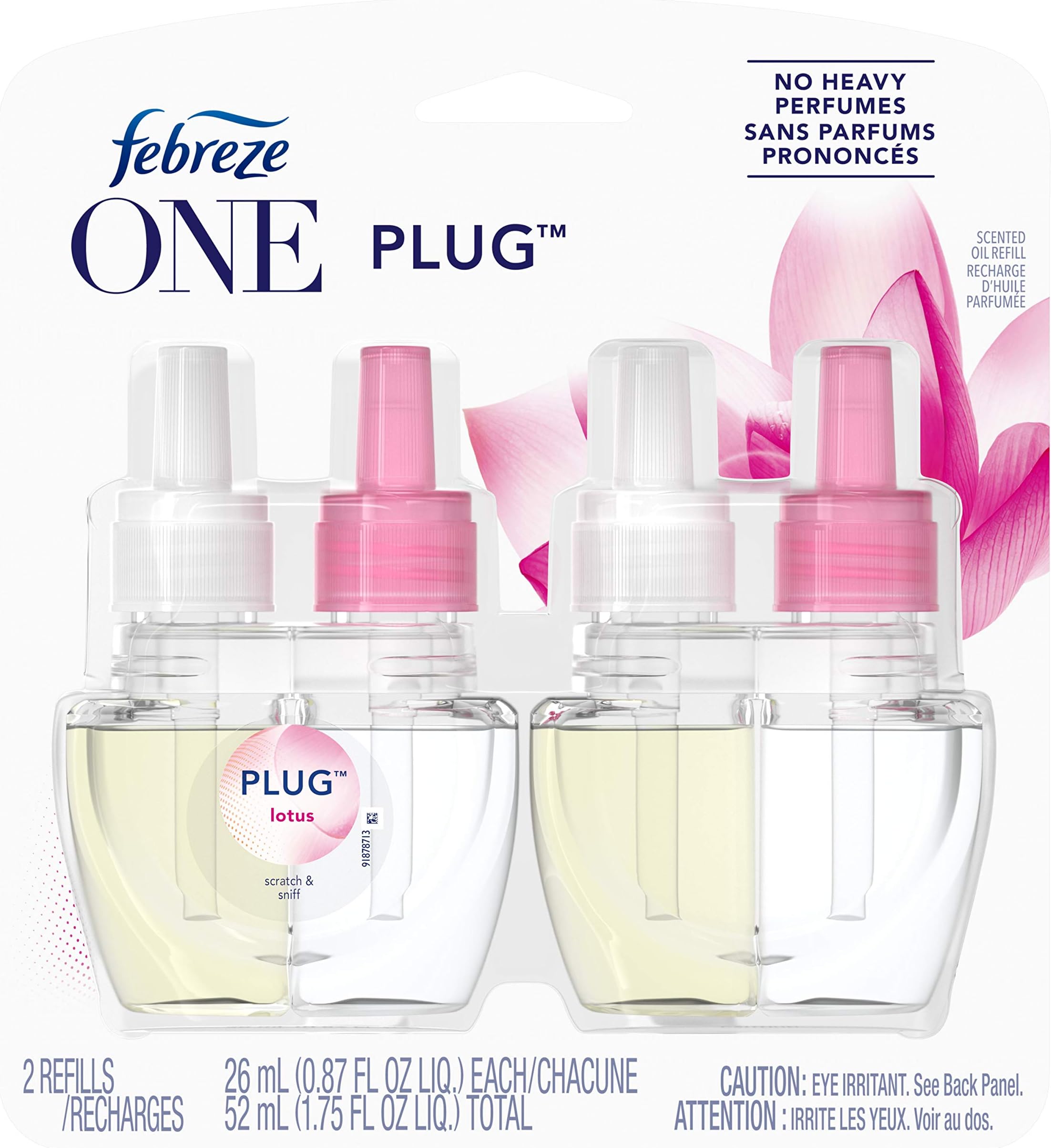 Febreze One Plug Dual Refill Lotus 1.75oz