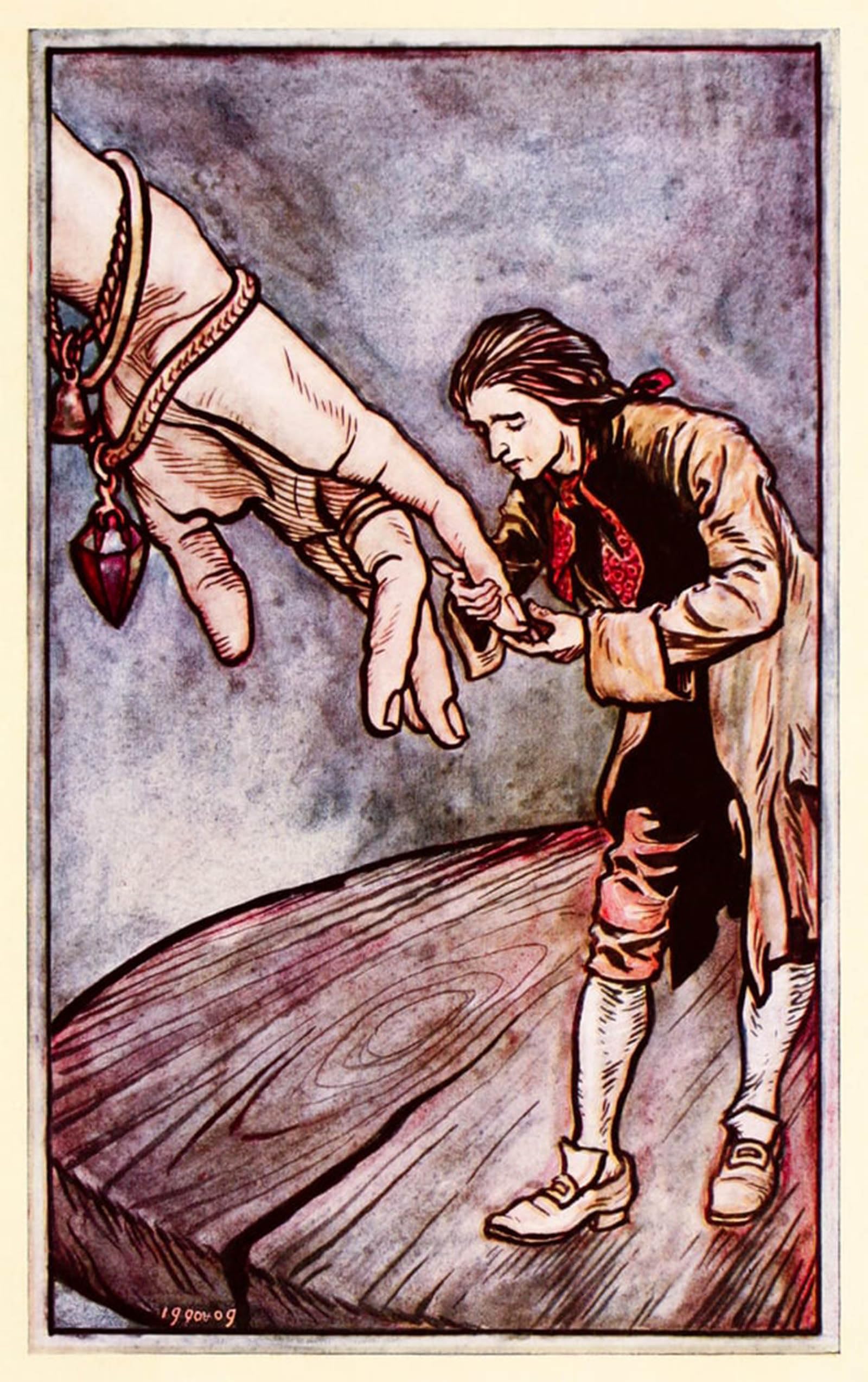 Cuadro sobre lienzo de Arthur Rackham que transforma y alegra tu habitación 5
