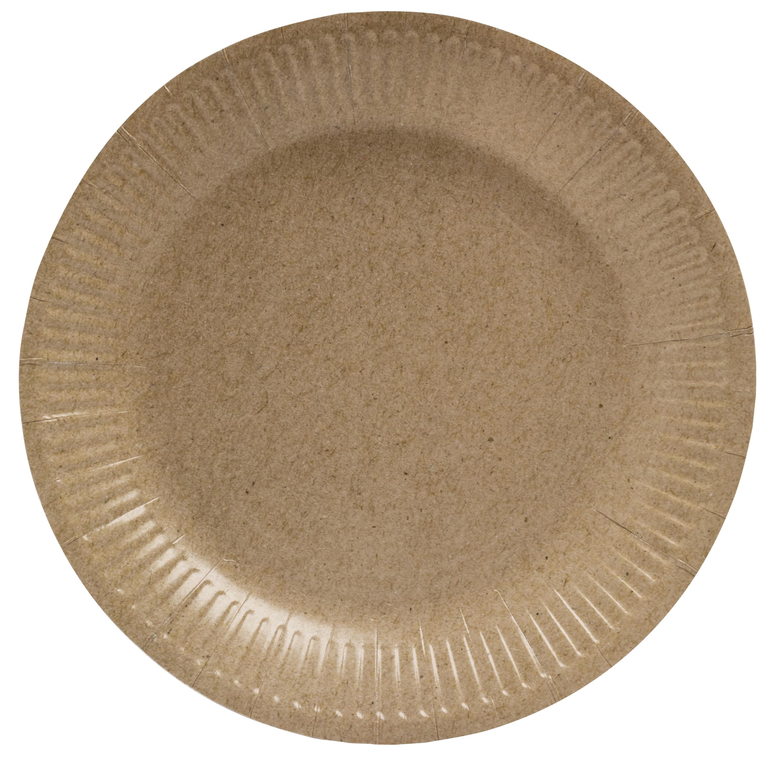 WHEN 21 Pro Tablecloth Ref 79109i 20 Plates Diameter 23 cm Cardboard Kraft Paper