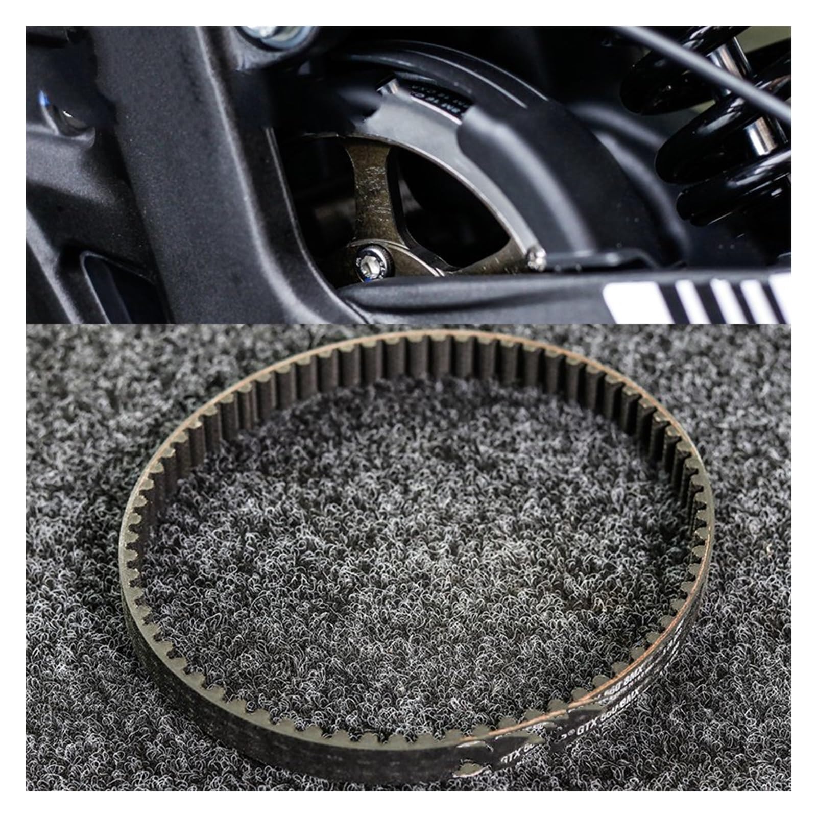 Naklejki na koła motocyklowe Motocykl Dla 8M 560 Dla 8M560 Pas Transmisyjny Pas Napędowy Dla Sur Ron Dla Sur-Ron Surron Light Bee Rower Elektryczny Motocross Pitbike Naklejki na felgi