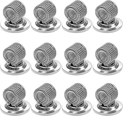 Clips para bolígrafos con bucle de resorte ajustable, soporte autoadhesivo para rotulador, pizarra blanca para refrigerador, tablero de anuncios (12