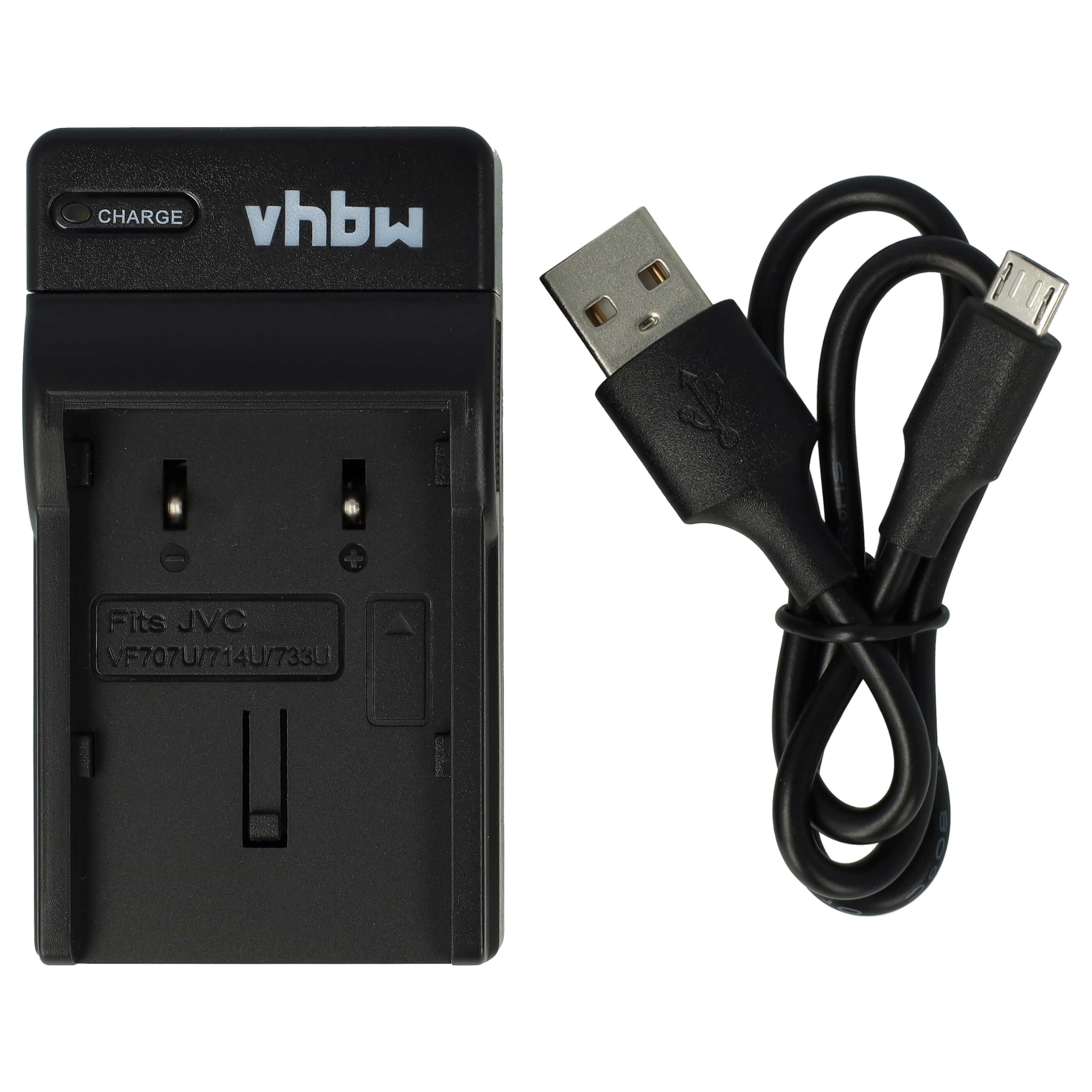 Chargeur AC HQRP Compatible JVC GZ-MG330, GR-D250, GZ-MG360 - Adaptateur Secteur Caméscope