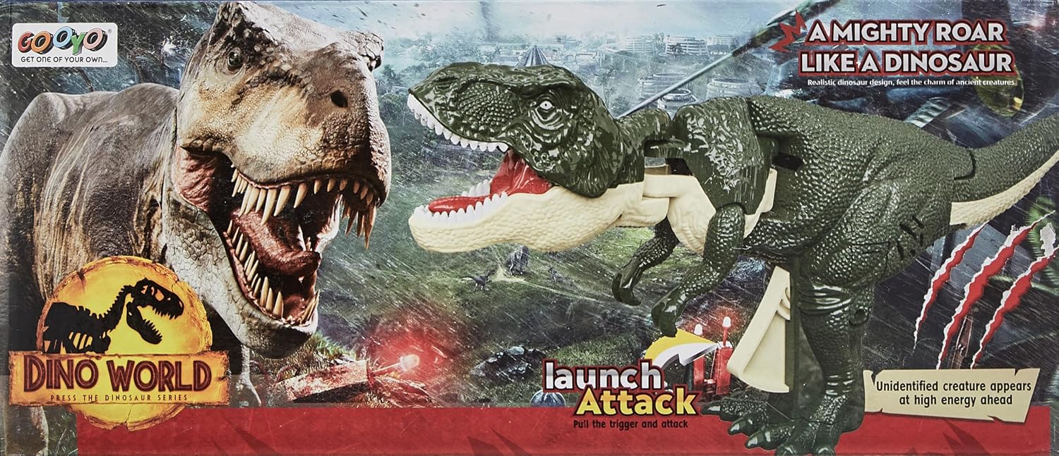 Niku Roaring & Head Swinging Dinosaur Toy for Kids at ₹145 (85% Off) – Amazon