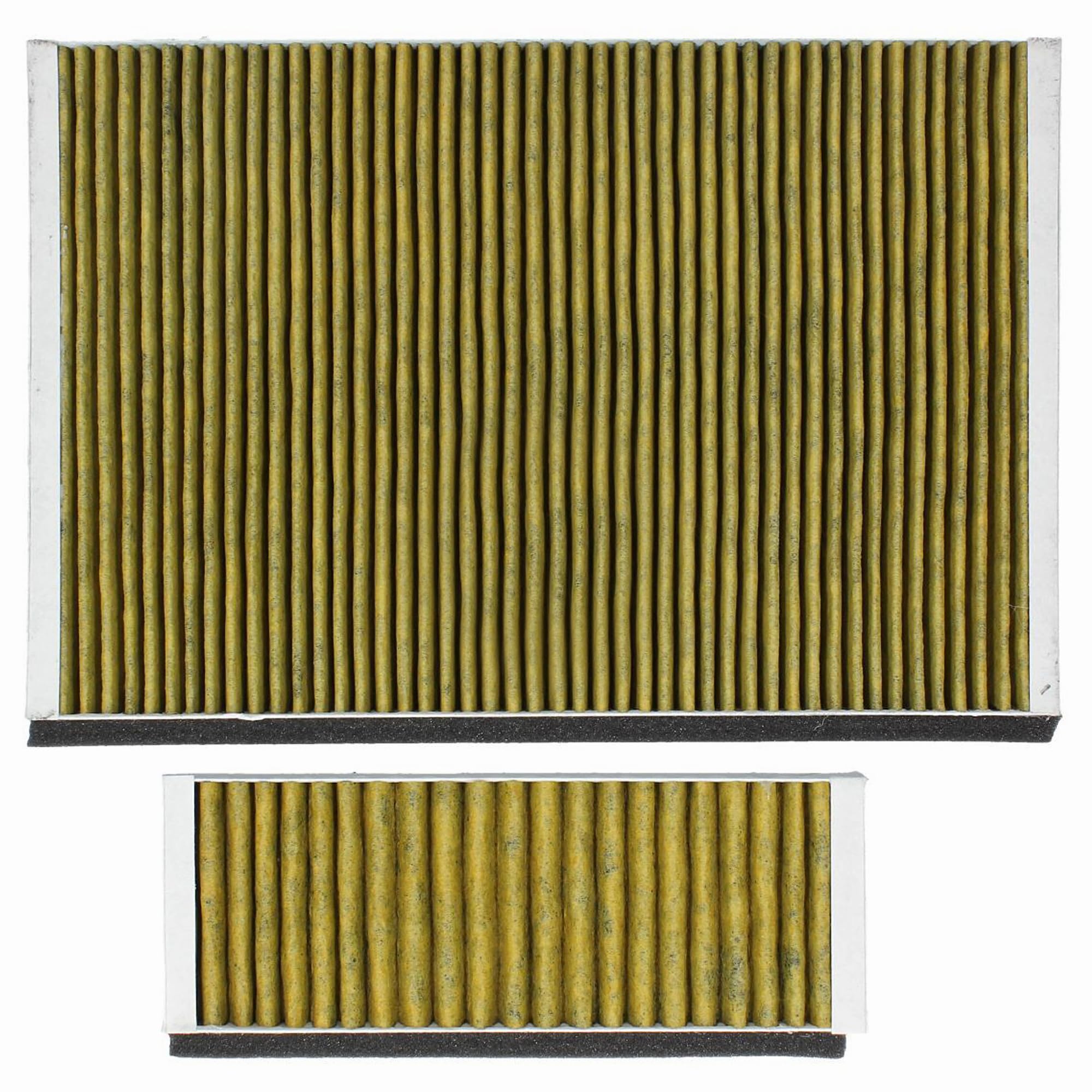 VIOKS 2x Aktivkohlefilter Abzugshaube Ersatz für Bosch Siеmens 11041790 | Geruchsfilter Heckfilter, Clean Air Filter, Ersatz für Neff Constructa 11018700 DWZ0AK0A0 Z51AIA0X0, für Dunstabzugshauben