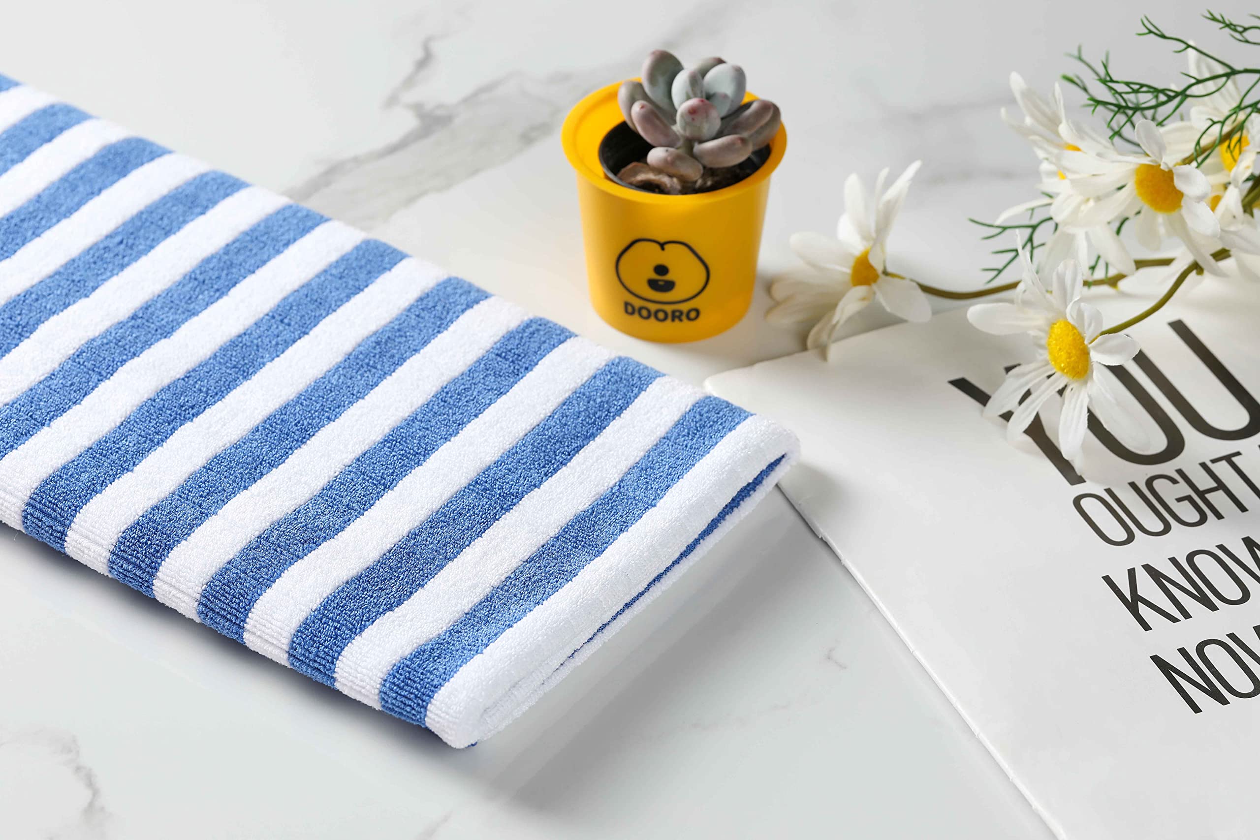 Set Di 8 Strofinacci In Microfibra - Super Assorbenti E Senza Pelucchi, 45x65cm - Foto 3