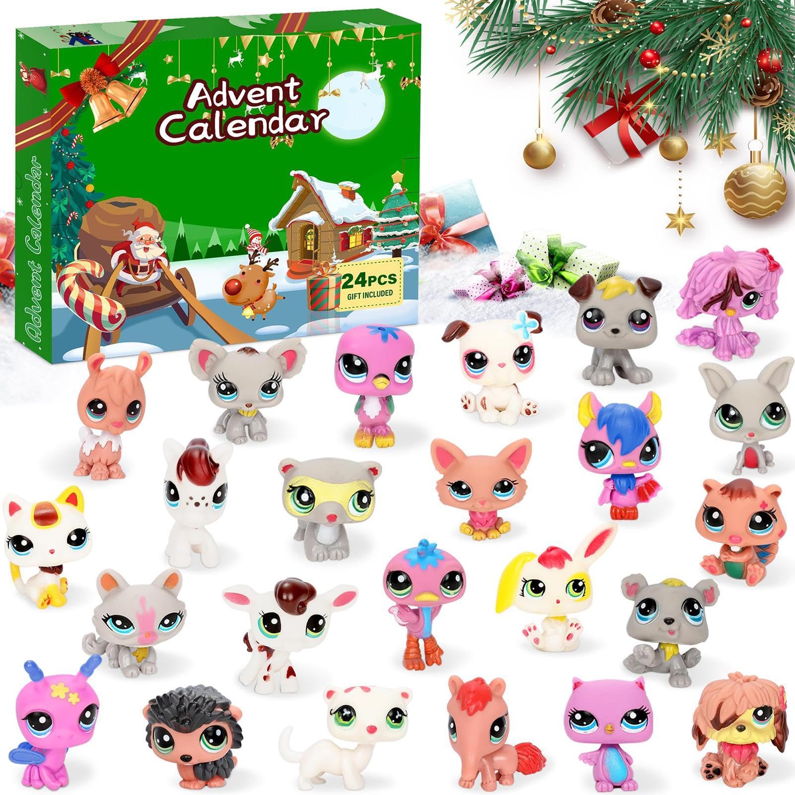 Amazon.co.jp: Littlest PetShop アドベントカレンダー 2024年