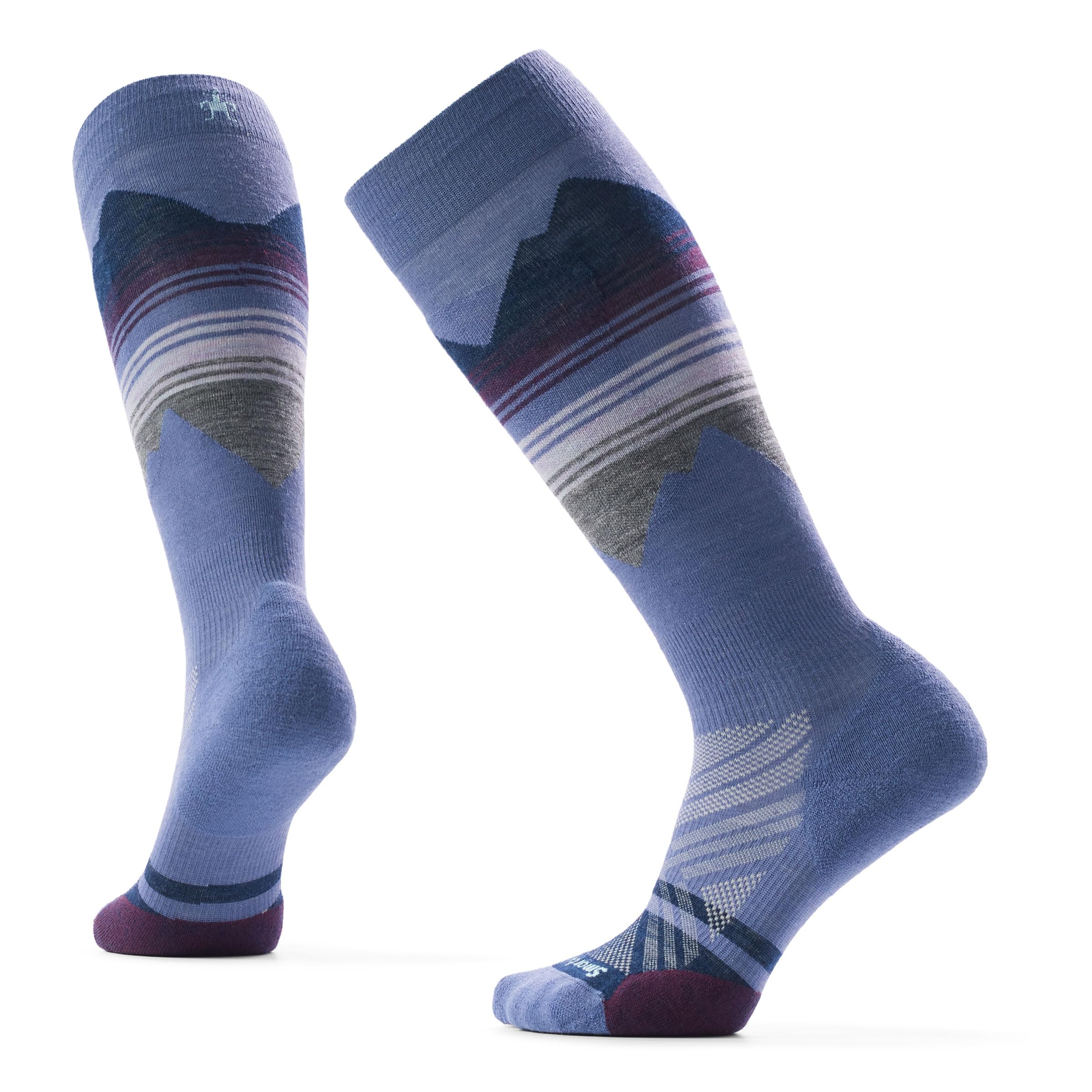 Smartwool Womens Ski Targeted Cushion Pattern Over The Calf Socks