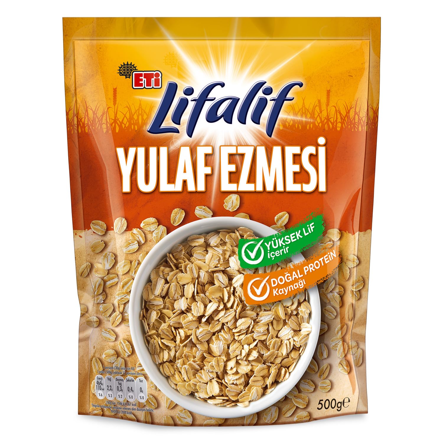 Eti Lifalif Yulaf Ezmesi 500 g