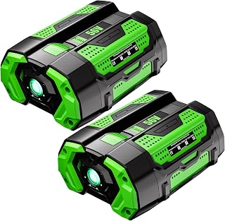 HOCHSTERN 5.0Ah Replacement for EGO 56V Battery Compatible with EGO 56 Volt Lithium-Ion Battery Power Tools 2Pack