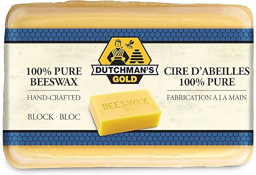 Vista 18 de Dutchman's Gold Bloque de cera de abeja amarilla canadiense (1 libra), cera de abeja natural de grado cosmético para hacer velas, jabón