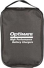 TecMate [Official] OptiMate TS238 Carrying Case for Chargers, Includes Storage Pocket, Case-Shaped Anti-Collapse Material (Sides) Portable Charger Case