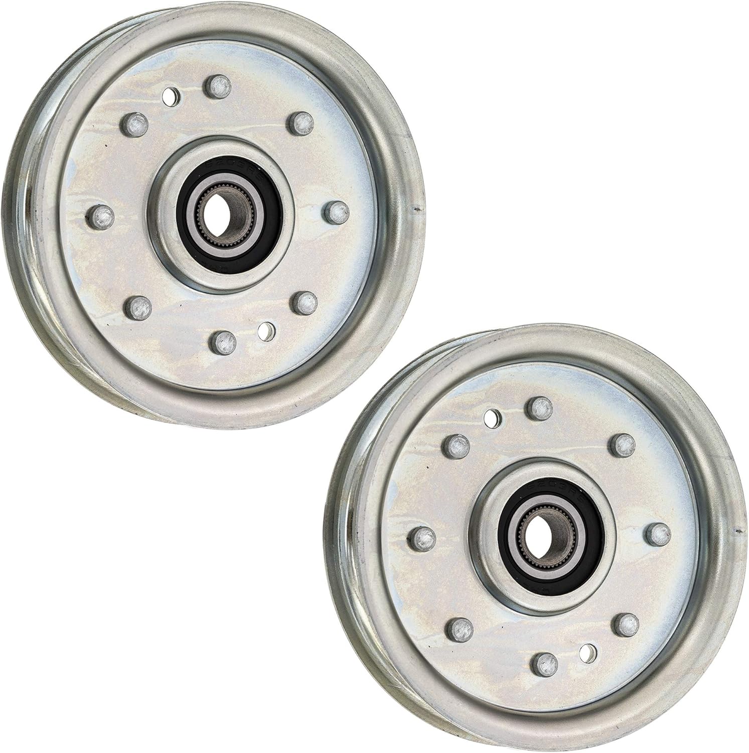 8TEN Idler Pulley for John Deere AM107468 Snapper 2441649 2 Pack