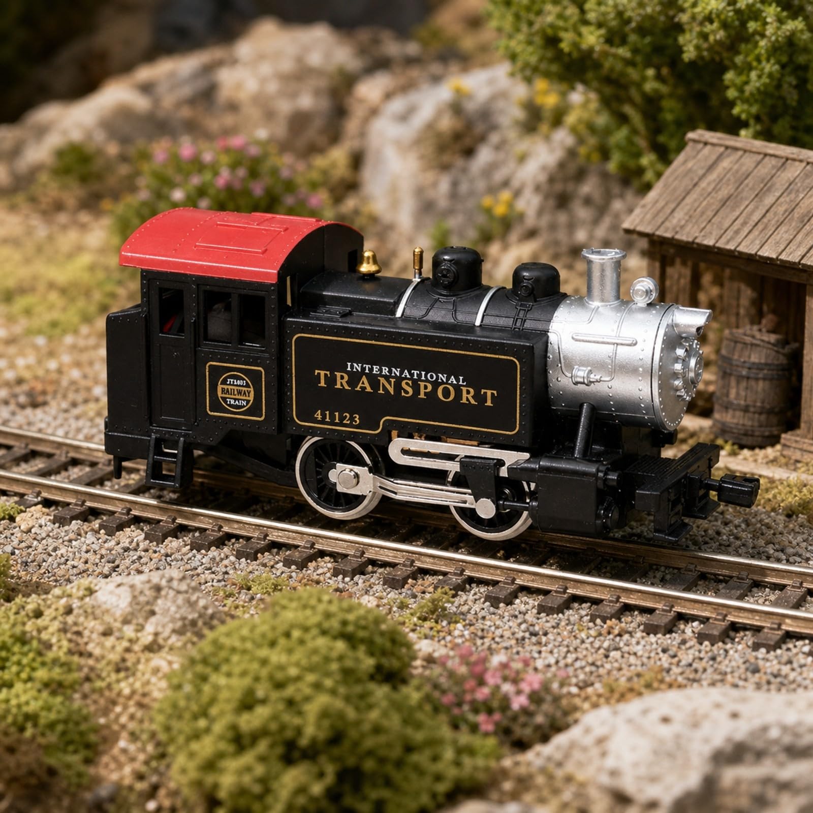 Locomotive à Vapeur 1/87 Locomotive Ho