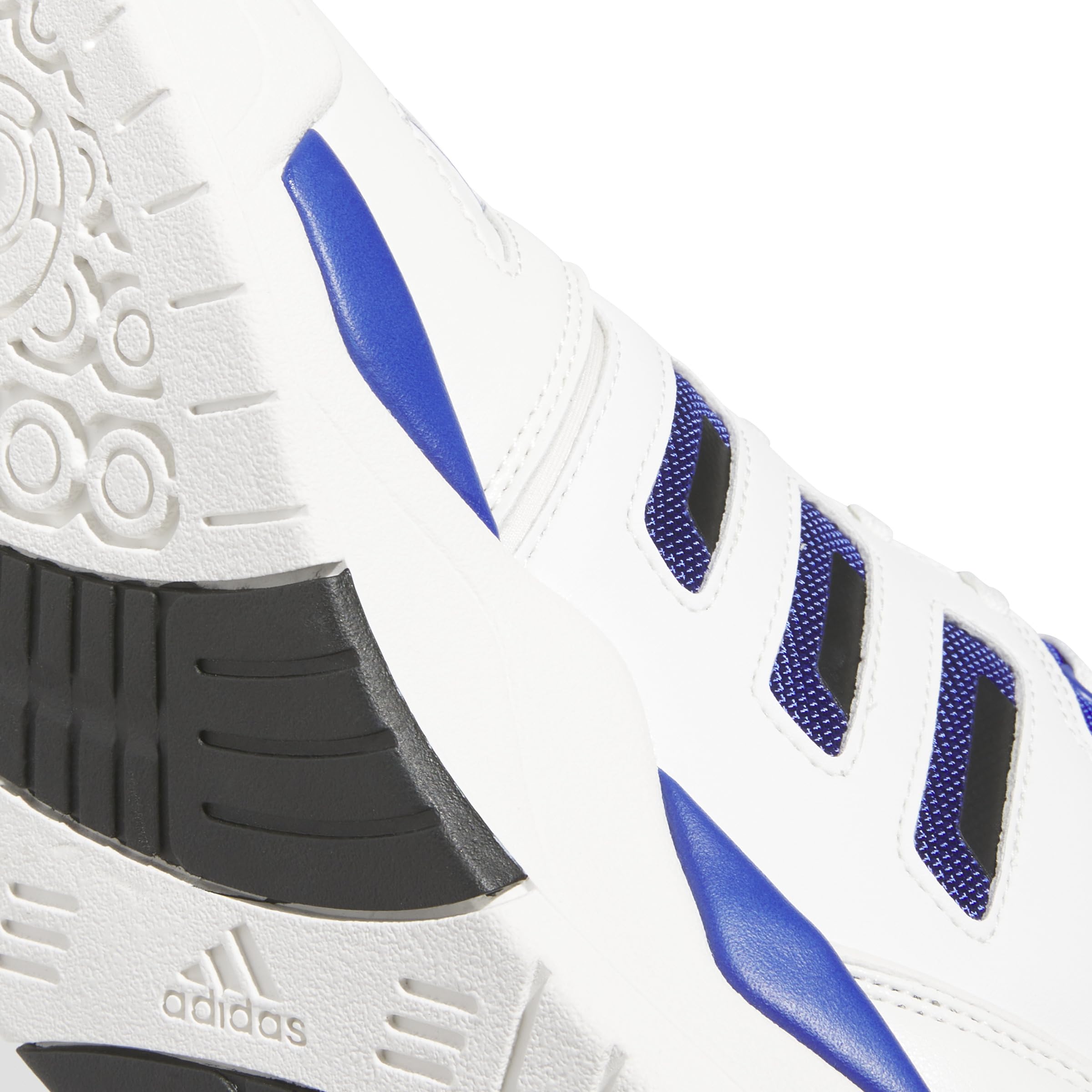 Adidas Uomo Midcity Low Shoes, Core White/Semi Lucid Blue/Core Black, 43 1/3 EU