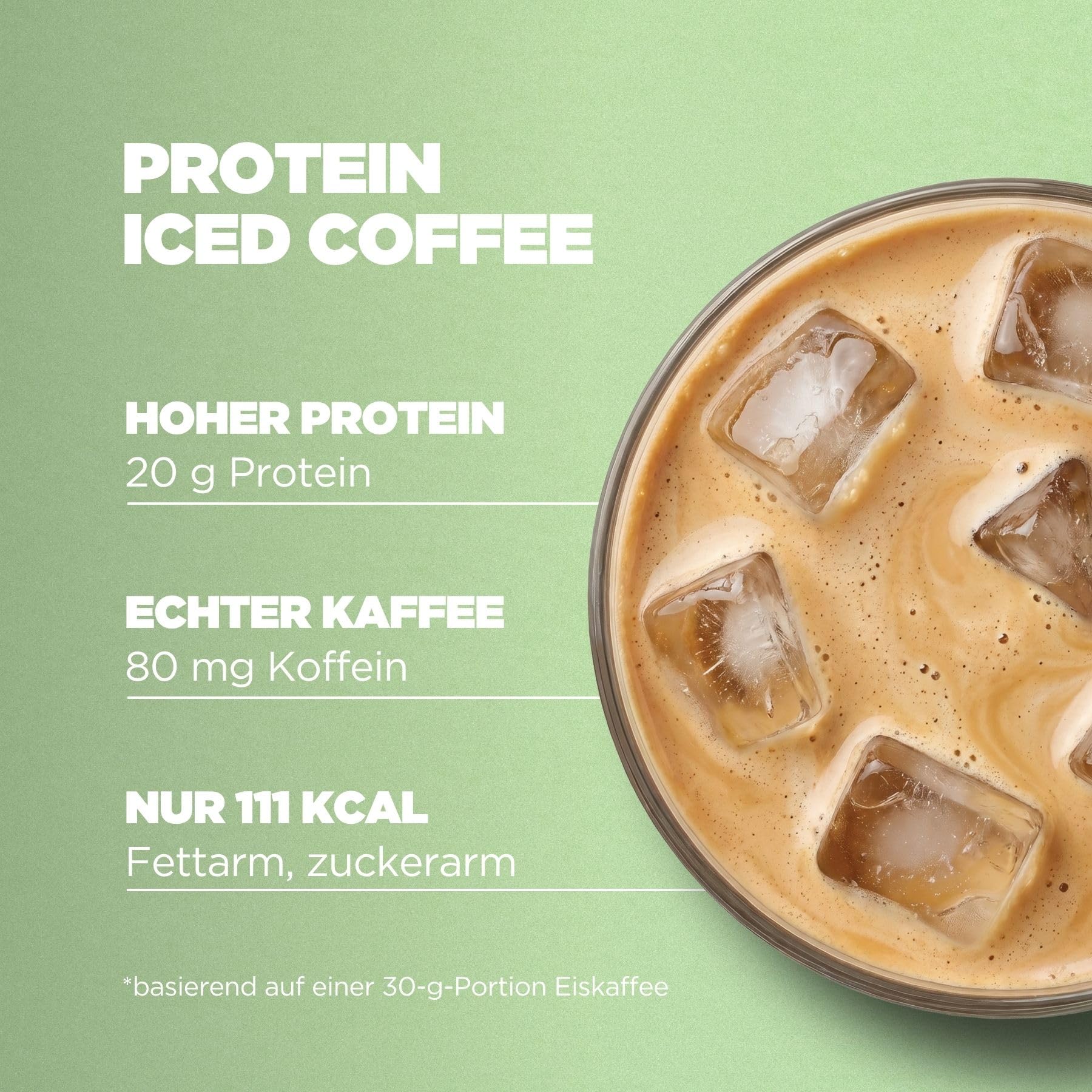 Myprotein Protein Iced Coffee | Iced Latte - 20 Portionen | 20 g Protein | Nur 111 kcal | Mit echtem Kaffee und natürlich gewonnenem Koffein | Unterstützt Muskelaufbau und Regeneration