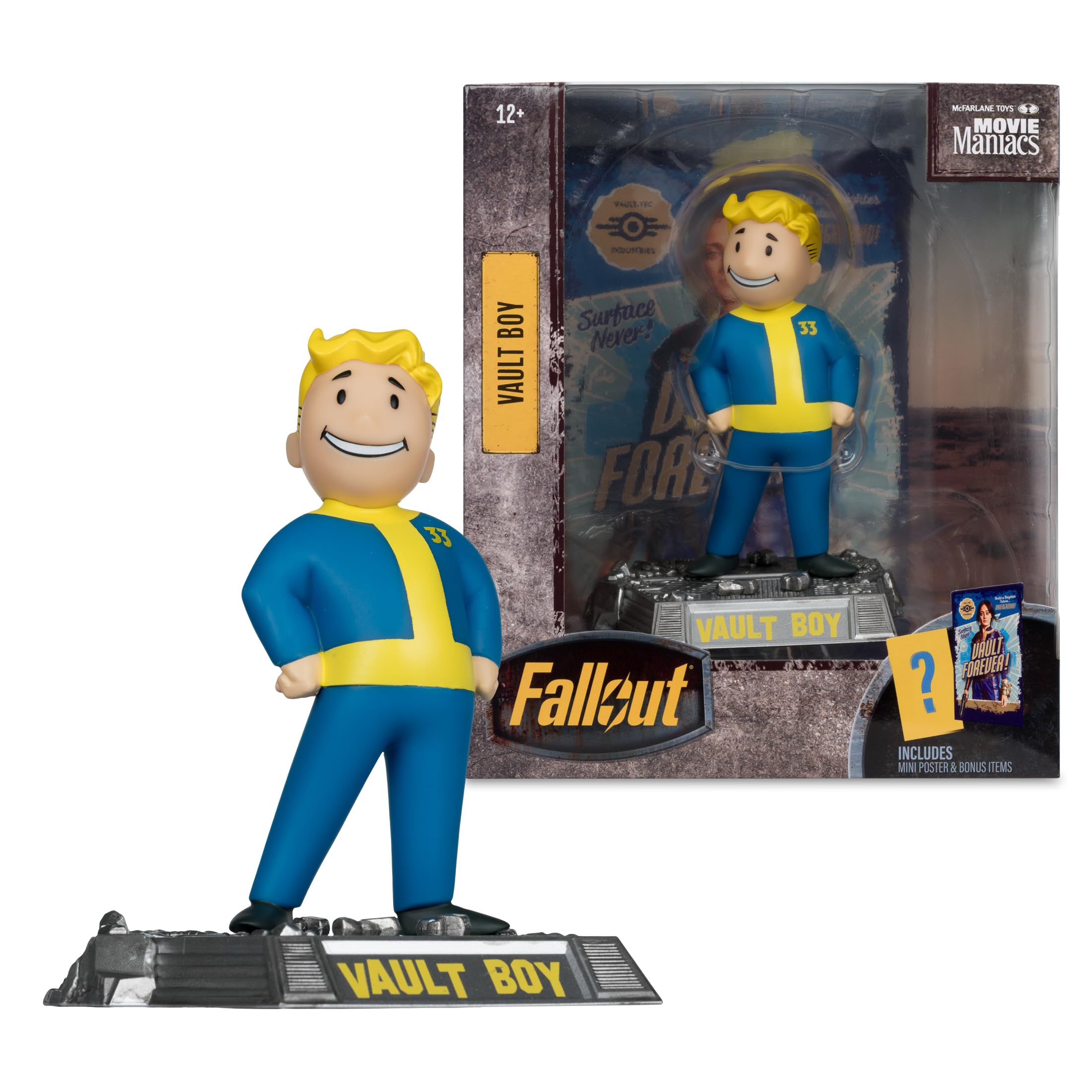 McFarlane Toys - Fallout Vault Boy (Wersja 2) 12,7 cm pozowana figurka