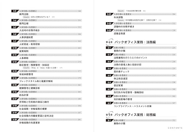 バックオフィス業務のすべてがわかる本