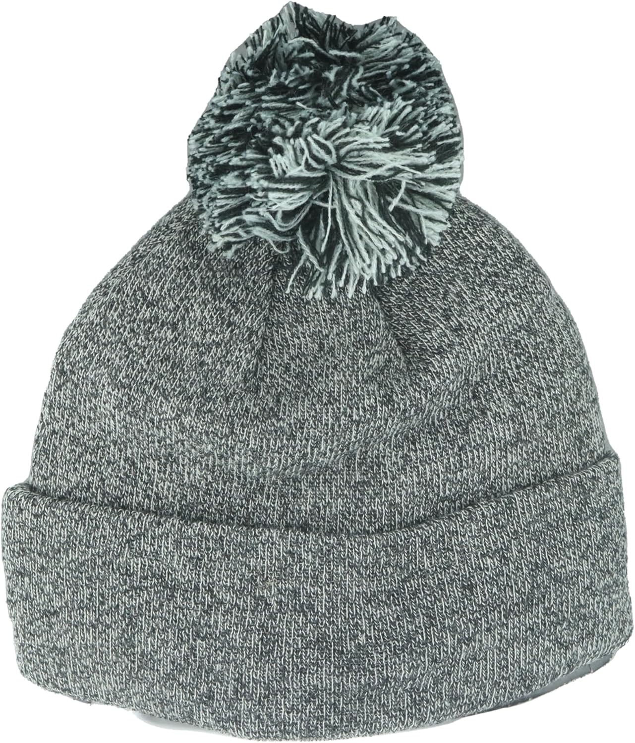 ZHATS NBA Unisex-Adult NBA Officially Licensed Beanie Pom Nimbus Grayscale