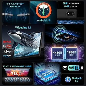 Amazon.co.jp: ALLDOCUBE iPlay60S 10インチタブレット Android