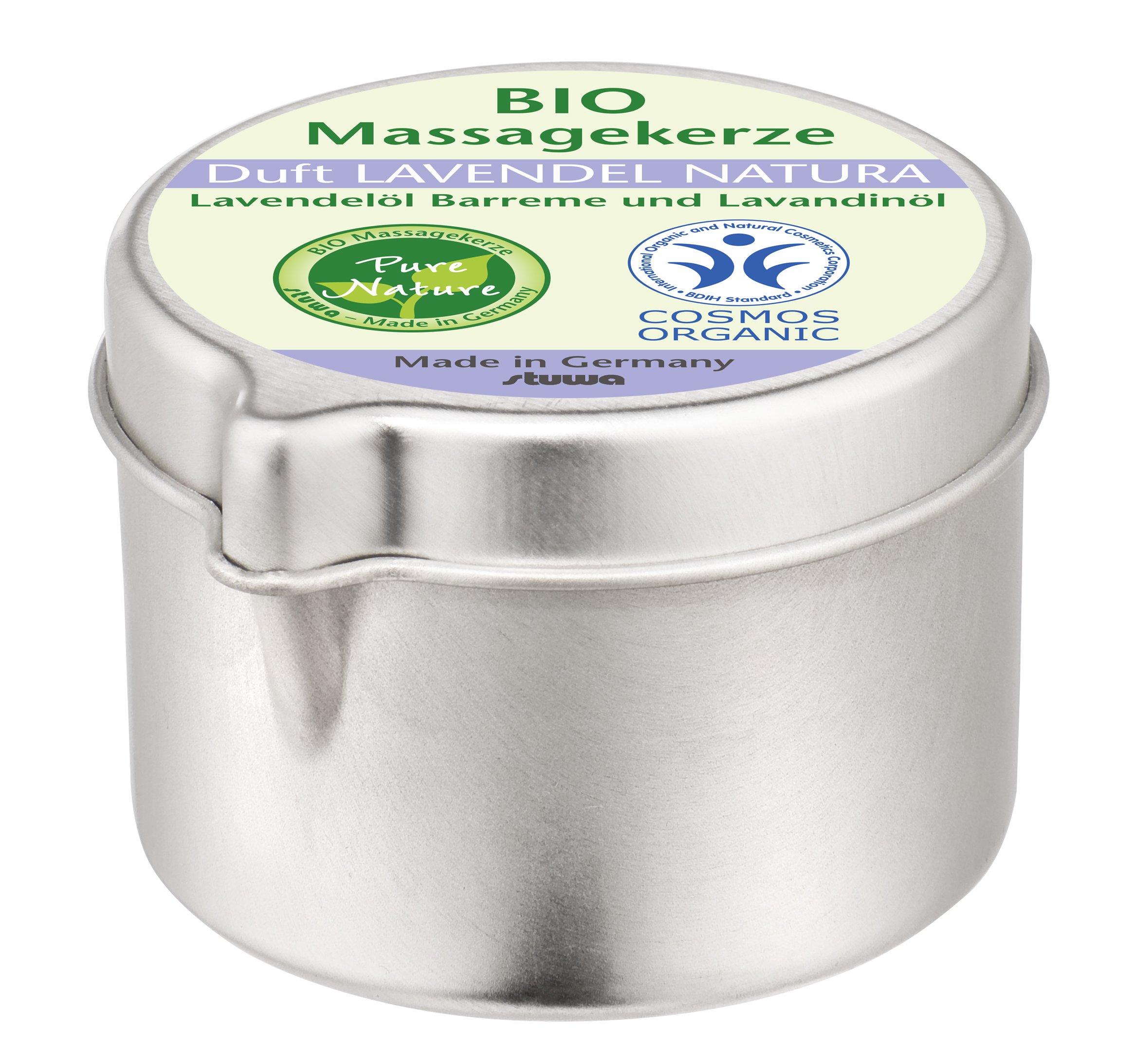 Vela masaje eco Lavanda 50 ml.
