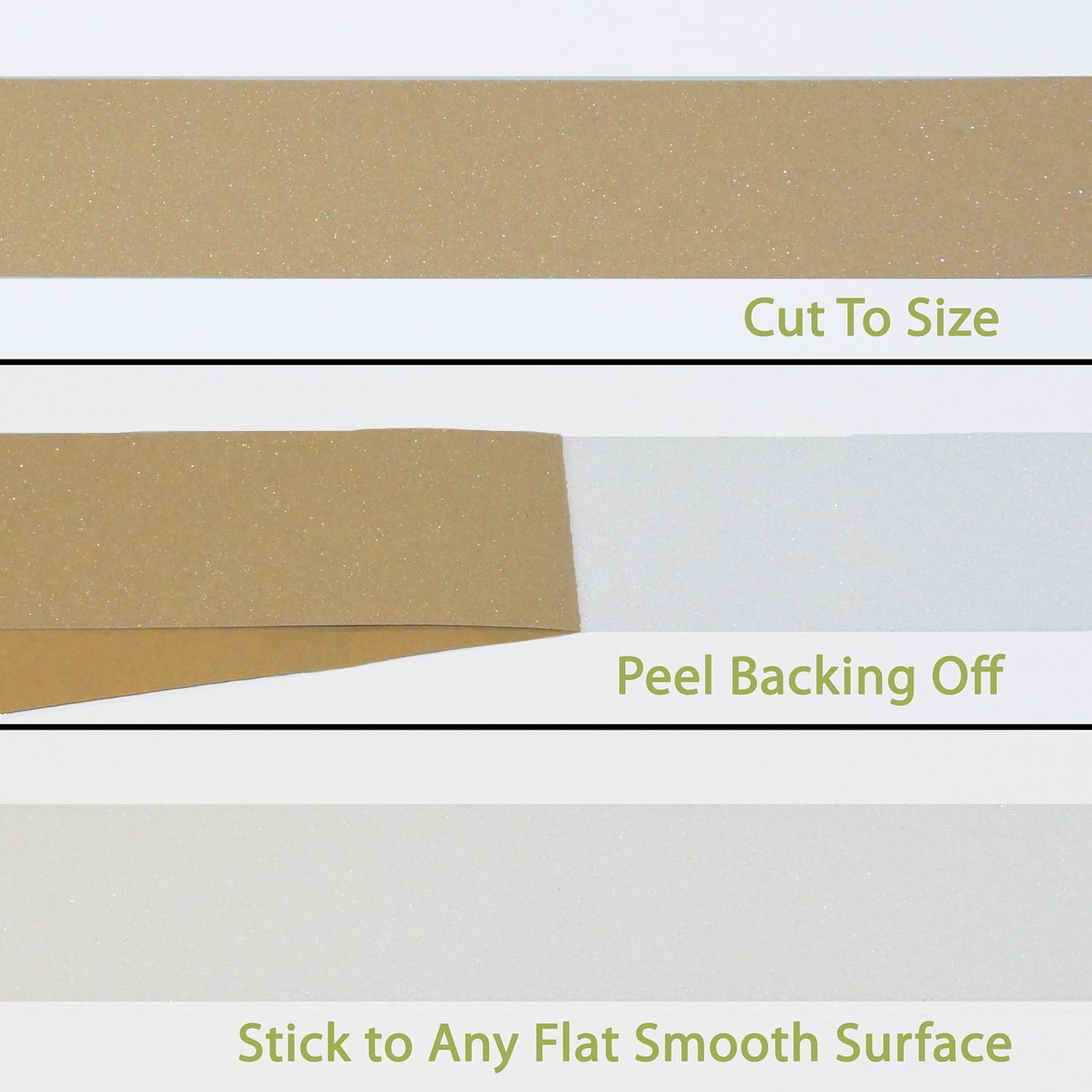 Prоduсt Dеаl Steady Treads 60 Foot, Non-Slip Clear, Translucent Adhesive Grit Tape and Roller, PVC-Free, 2 Inch Wide Steady Treads Installation Kit