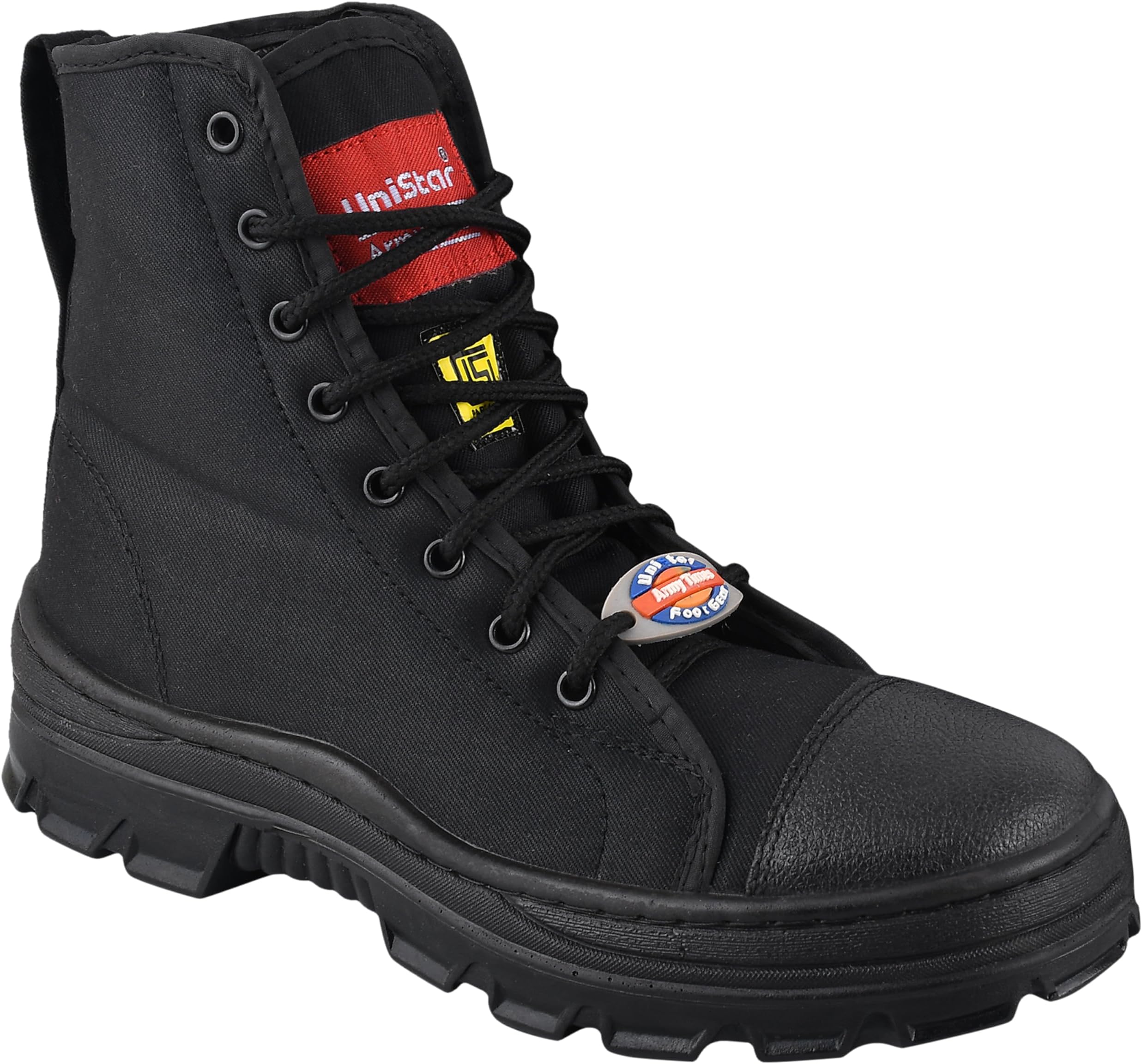 Hiking/Mountain boots for Men for Outdoor Trekking & Ridding Shoe- non slip, Mild Waterproof, Anti-Fatigue, Comfortable