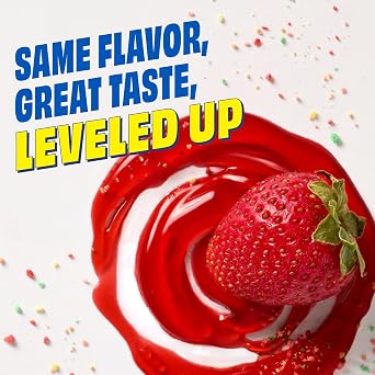 Pop-Tarts Protein Toaster Pastries, 10g Protein, Slammin' Strawberry (12 Boxes, 96 Pop-Tarts)