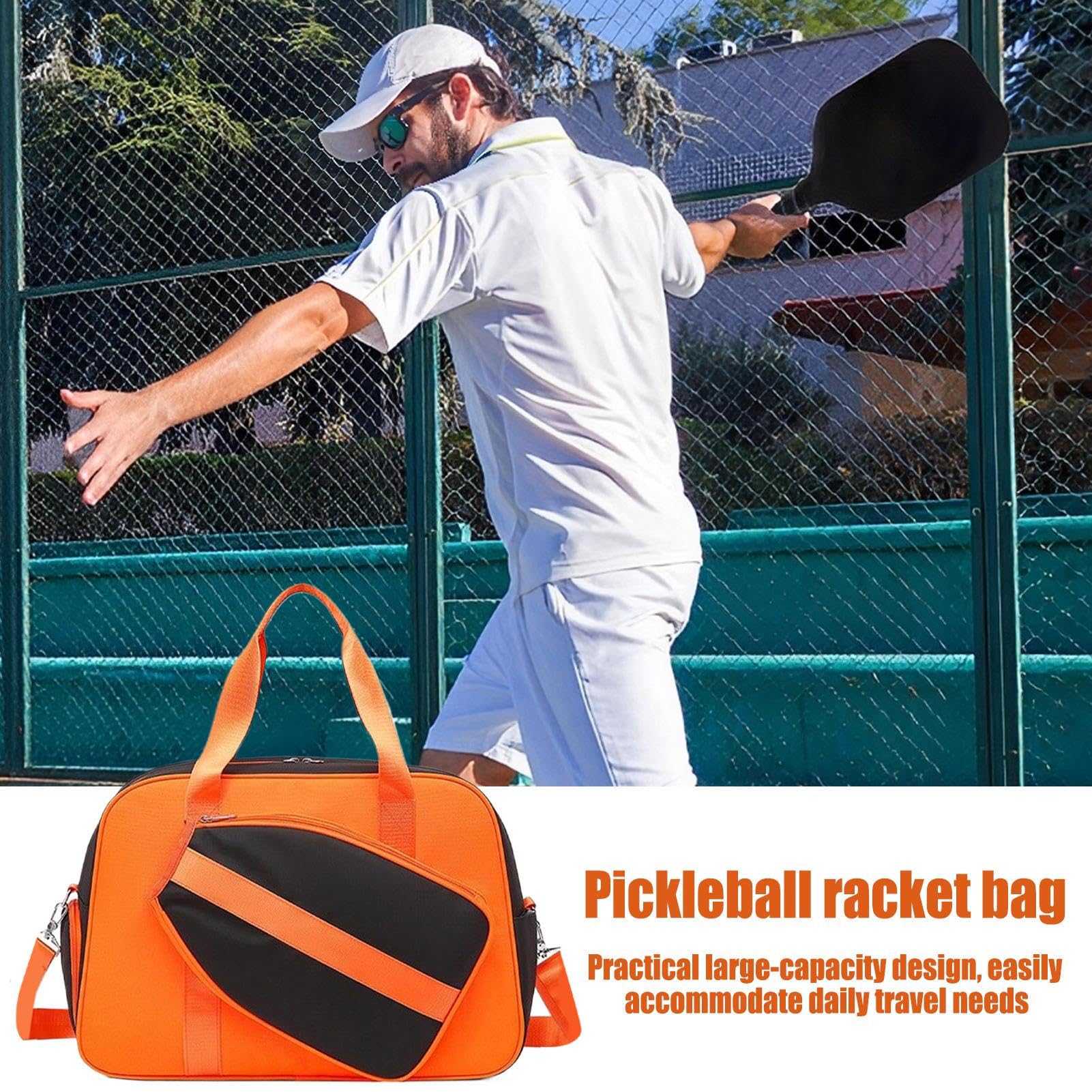 Torba Na Pickleball Na Rakietę Tenisową Z Komorą Na Buty