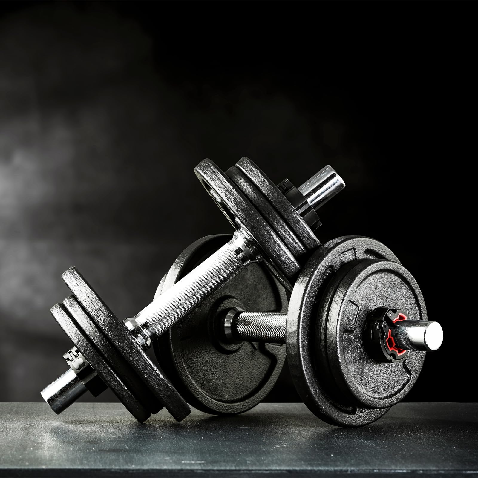 Fermagli Per Bilanciere 25mm - 2 Set Rapidi Per Sollevamento Pesi E Fitness