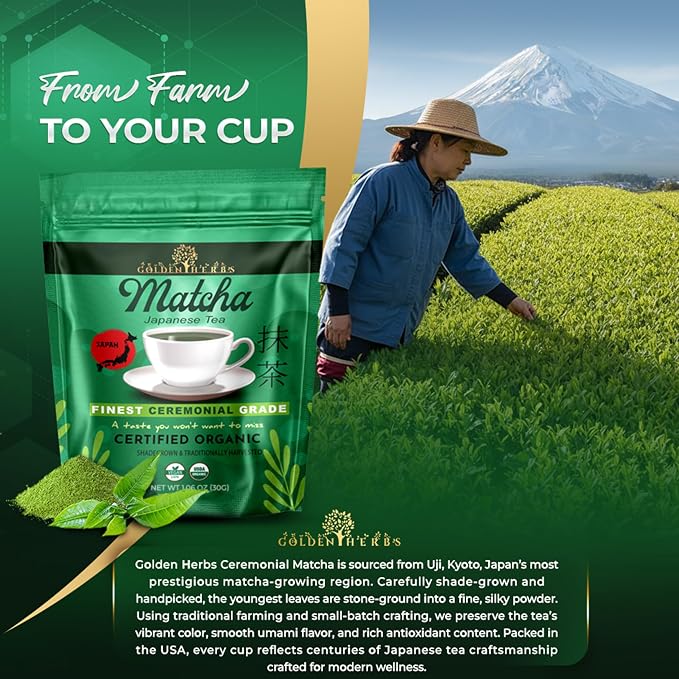 Té en polvo verde 30 g miniatura 7