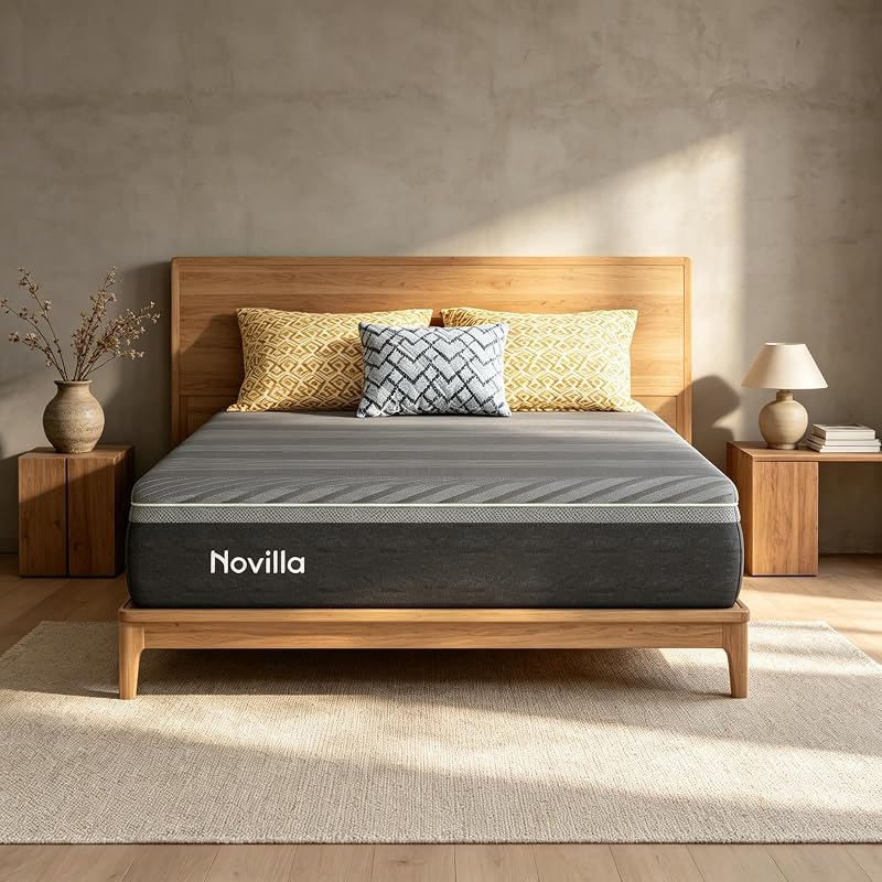 Novilla Mattress 180 x 200 cm, 30 cm, Gel Memory Cold Foam Mattress H3/H4