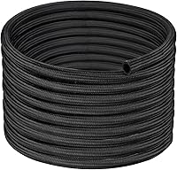 Vista 12 de EVIL ENERGY 4AN Línea de combustible, manguera trenzada de nylon CPE AN4 de 5 pies, negra