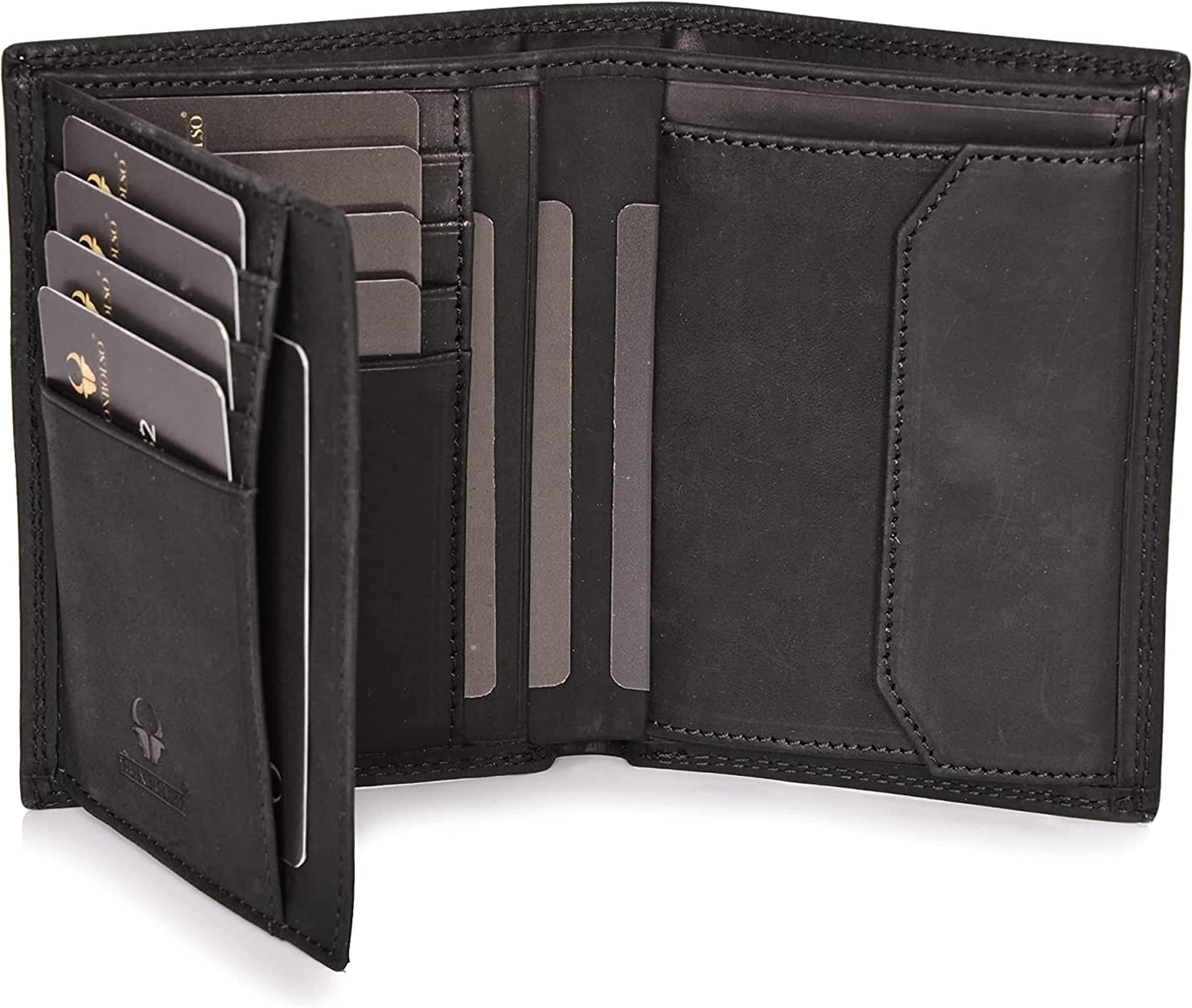 DONBOLSO Wien I Large Wallet Made of Leather for Men with RFID Protection