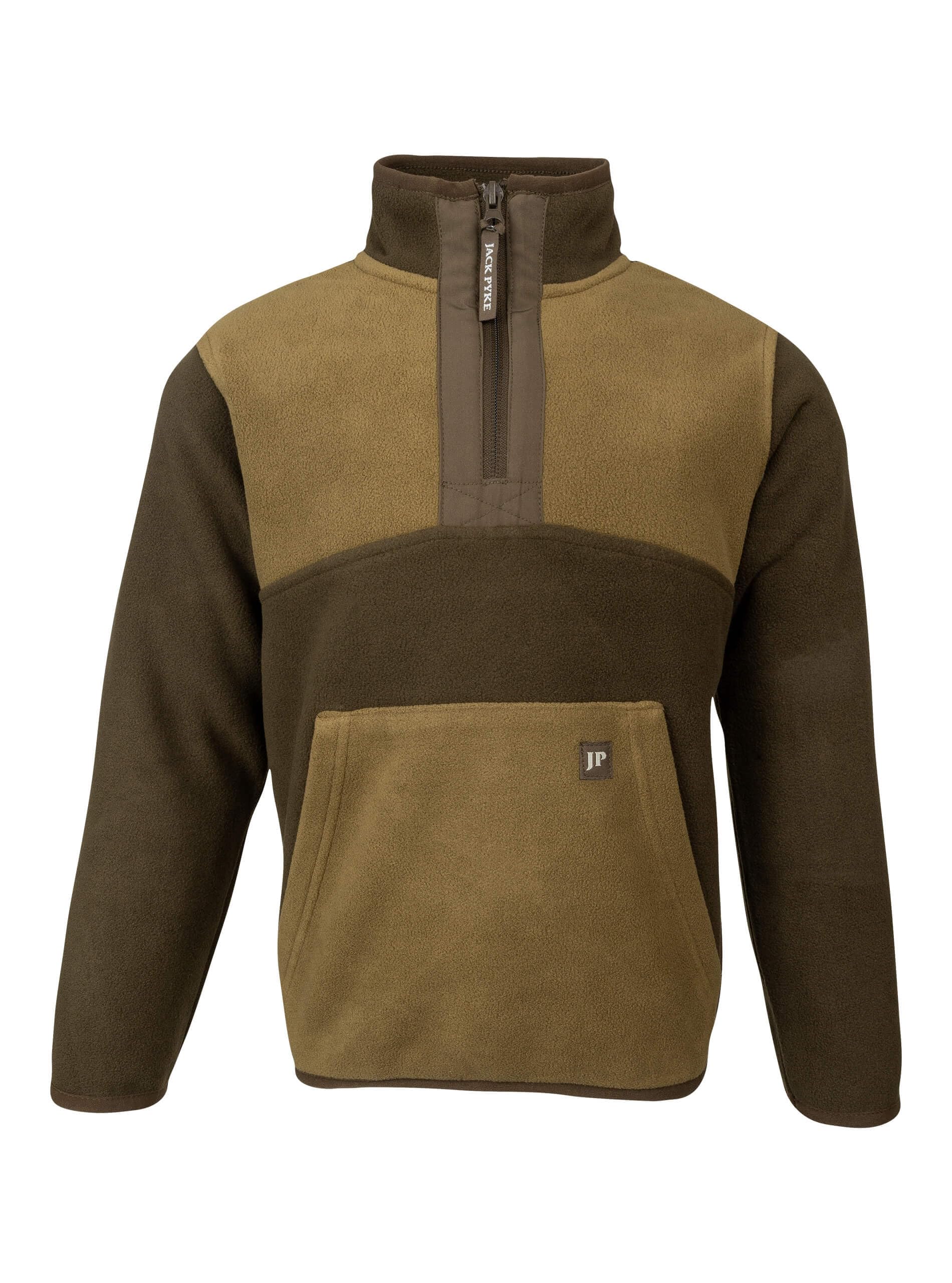 Jack Pyke Junior Fleece Top Green Medium
