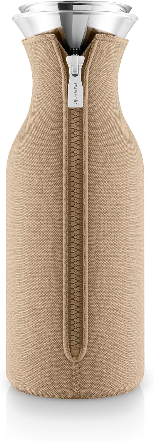 Eva Solo | Fridge carafe 1.0 l Caramel cream |Fits standard fridge door shelves | Caramel Cream