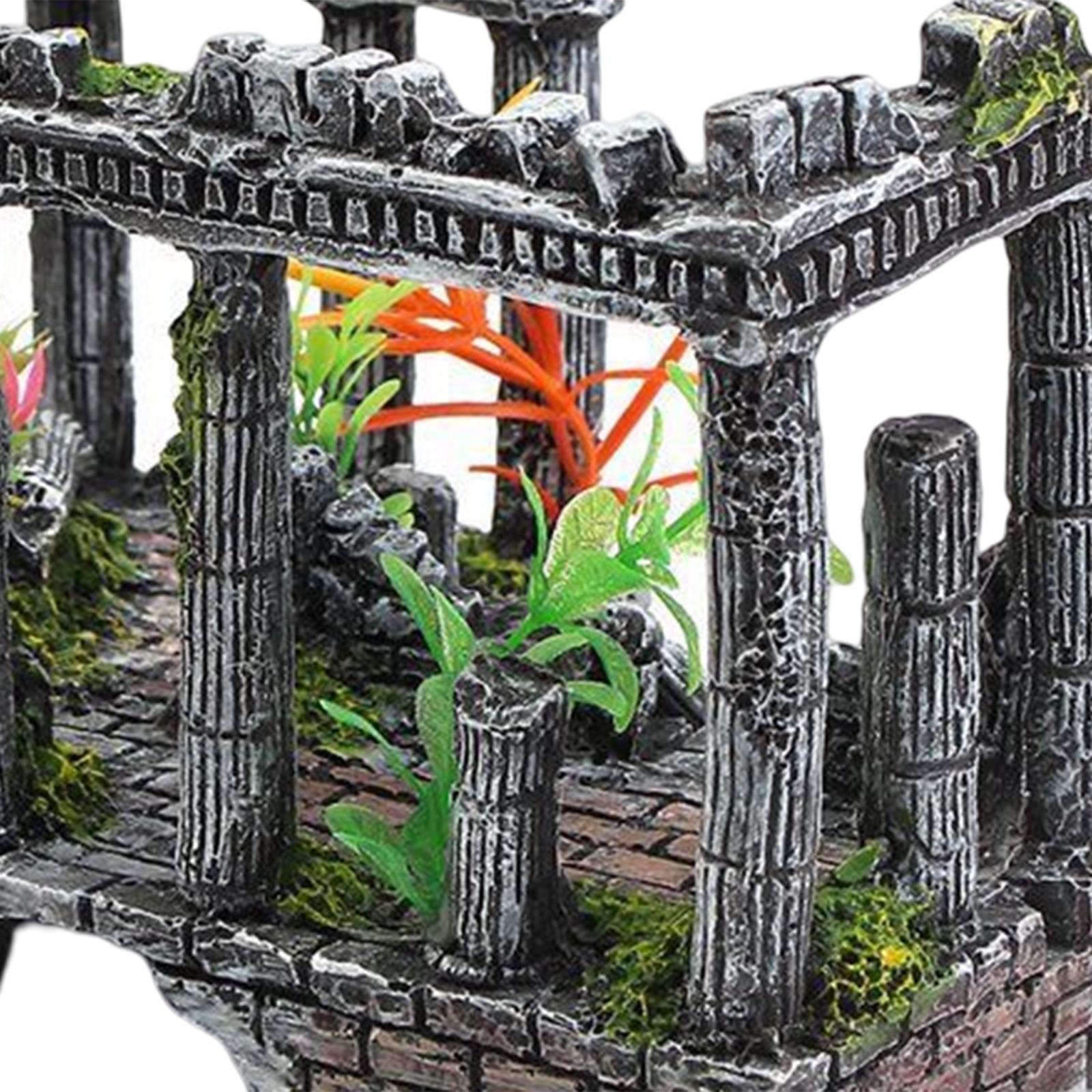 Acquario Romano Colonna Rovine Fish Tank Ornamento Artigianato Decor Home Office