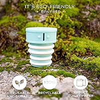 Vista 4 de CuloClean Bidé portátil para inodoro, viajes o campamentos. Compatible con cualquier botella de plástico. Discreto, ducha sanitaria o de viaje