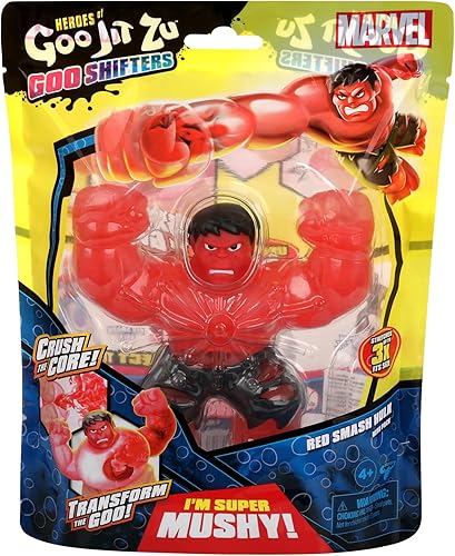 Miniatura 31 de Heroes of Goo Jit Zu - Paquete de héroes con licencia de Marvel, Gamma Ray Hulk, multicolor (41225)