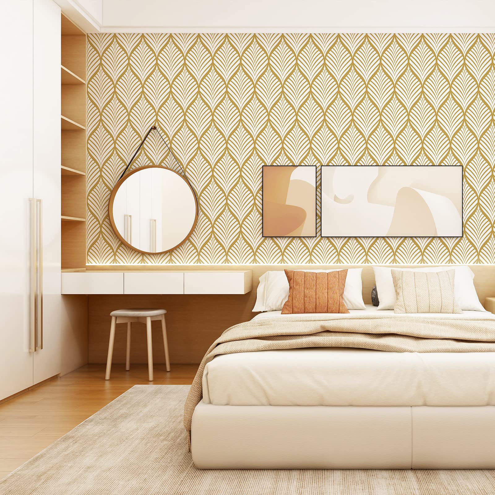 AS Creation Antigua - Zwart - Geometrisch Behang - 390934