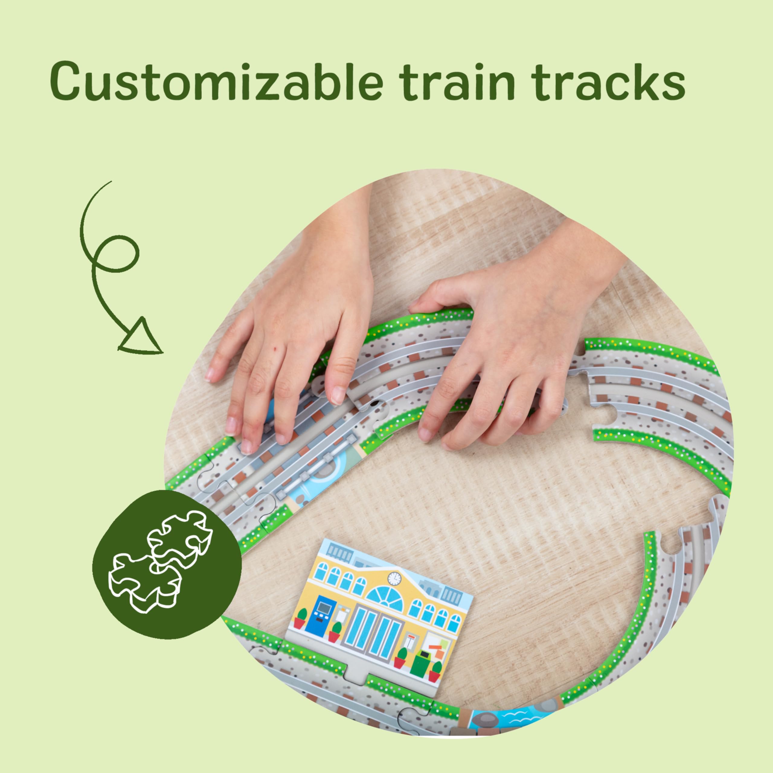 BYO Tracks - Puzzle da pavimento