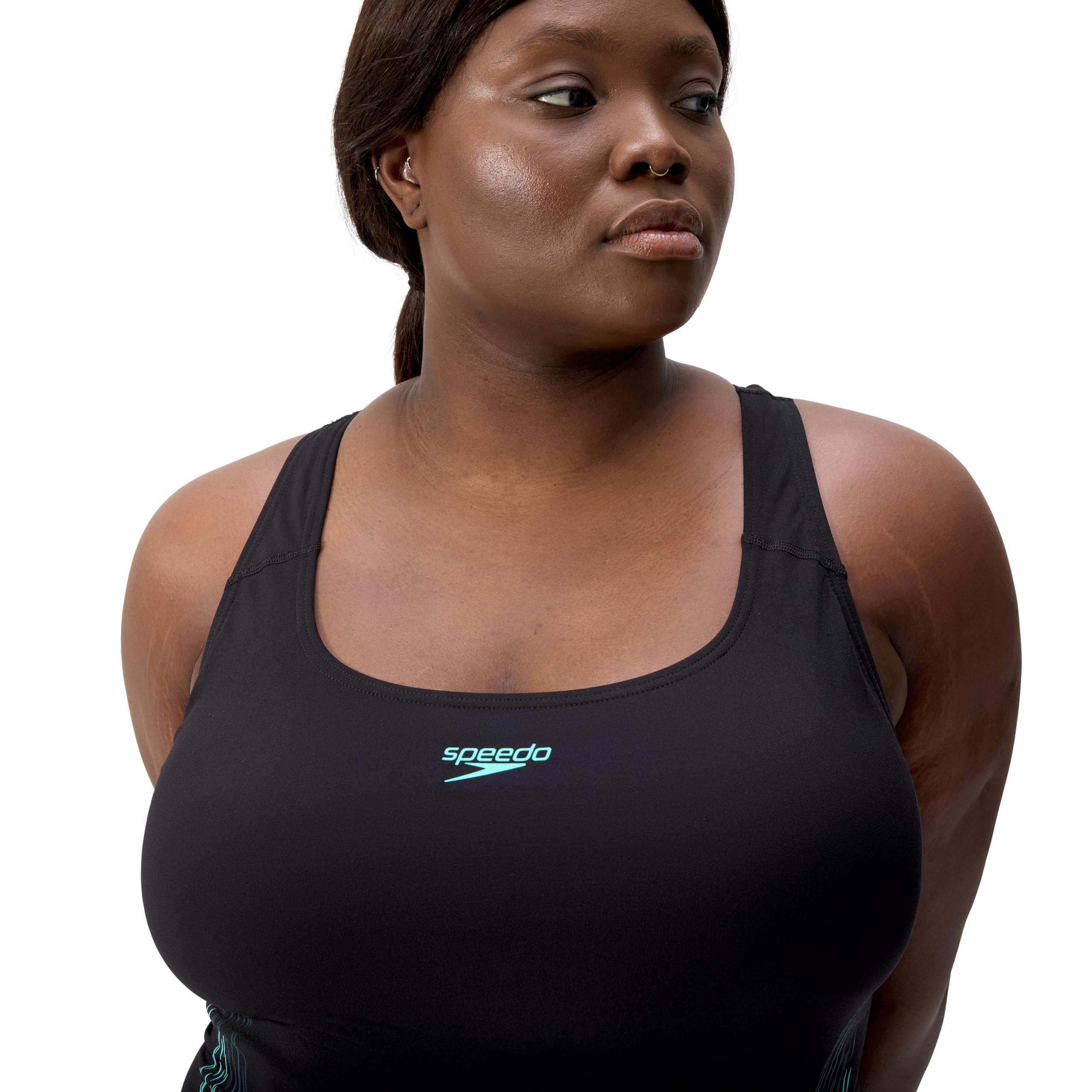 Speedo Placement Medalist (+) Costume da Bagno Donna