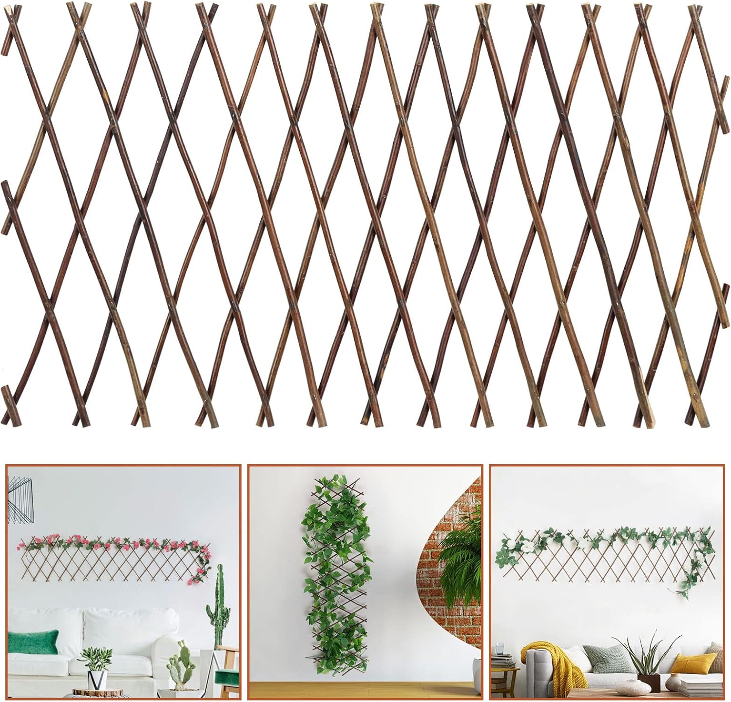 Buy Willow Plant Trellis 11 x 59inch Fully Expandable Trellis for