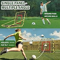 Vista 4 de Baseball and Softball Rebounder Net,Baseball Rebounder,Volleyball Rebounder,Pitch Back Net,Multi-Sport Training Rebound Screen,with Pitching