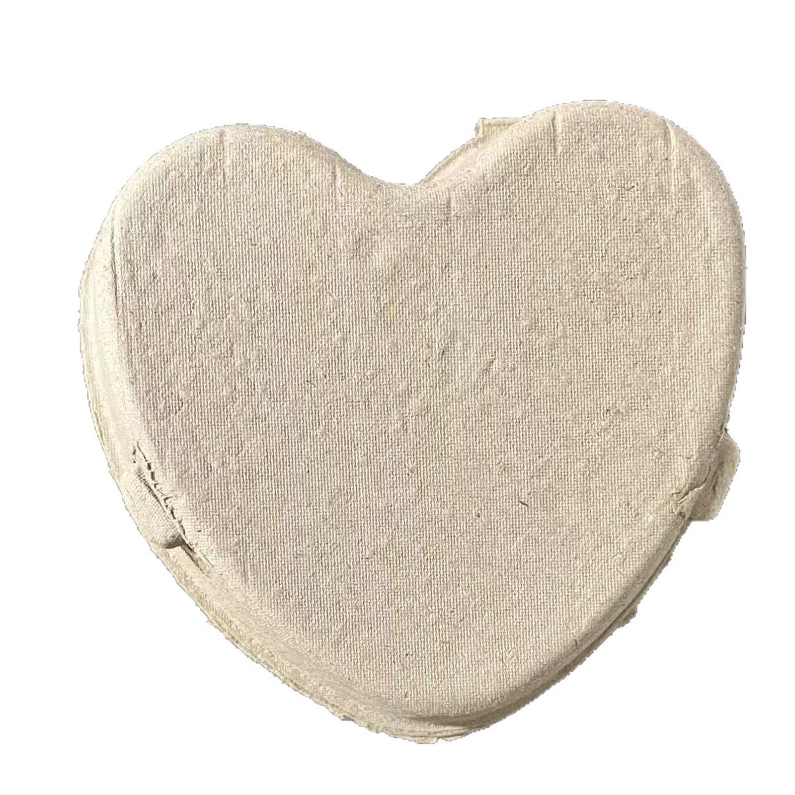 30 recipientes reciclables con diseño de corazón para huevos con 3 compartimentos para sostener huevos de forma segura durante el transporte, propietario de papel natural