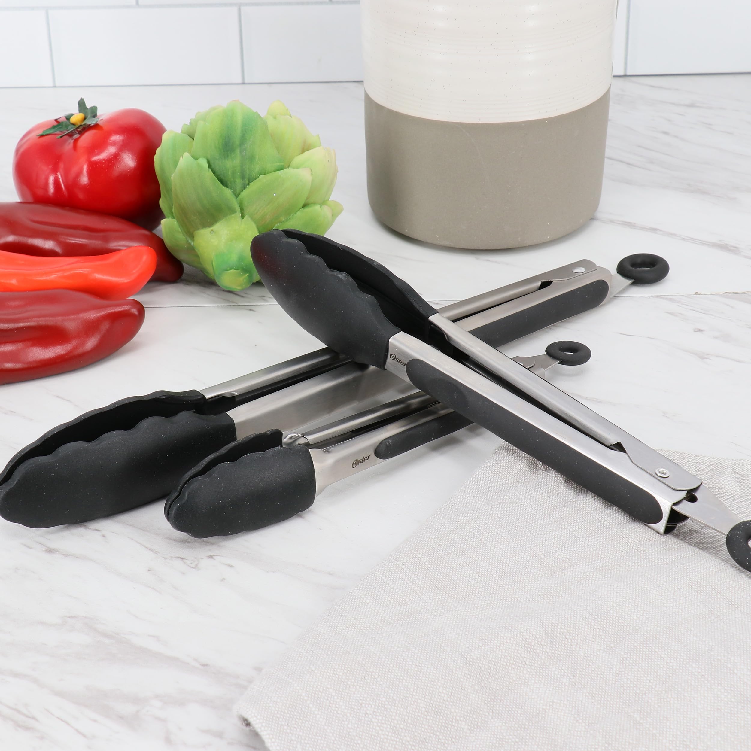 Oster 137538.03 Küchenhelfer, keine Größe, Schwarz