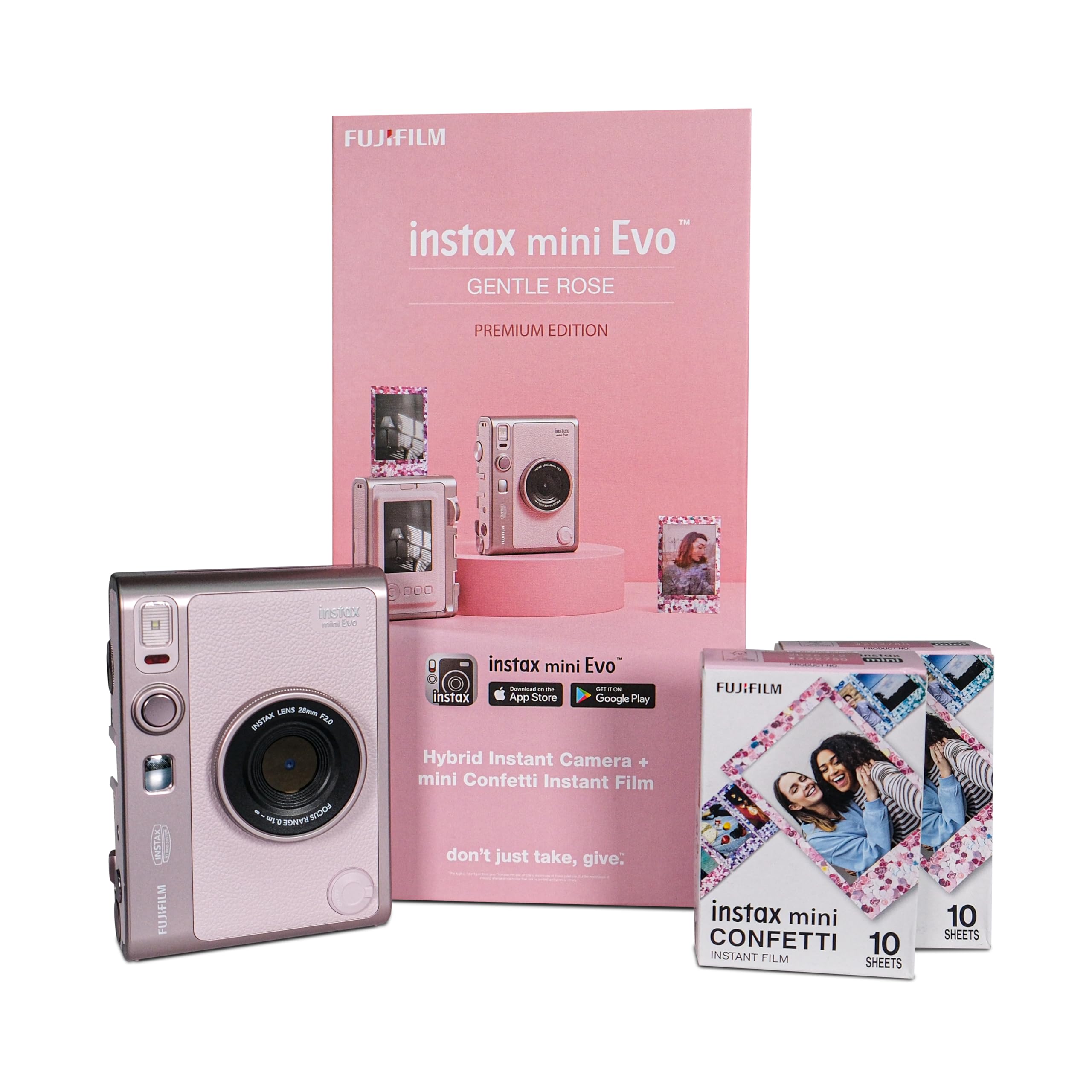 Buy Fujifilm Instax Mini Evo Hybrid Camera Premium Edition with 20