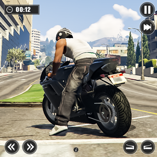 Bike Racing Urban City Simulator Dirt Bike Games 3D